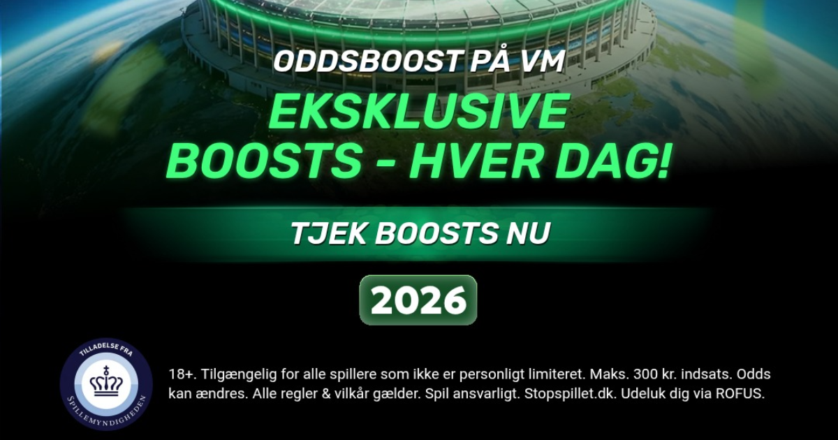 VM Nedtællingskalender: Betinia & CampoBet booster VM-odds hver dag frem mod slutrunden