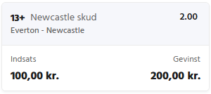 Everton newcastle antalskud